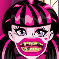 play Draculaura Bad Teeth Game